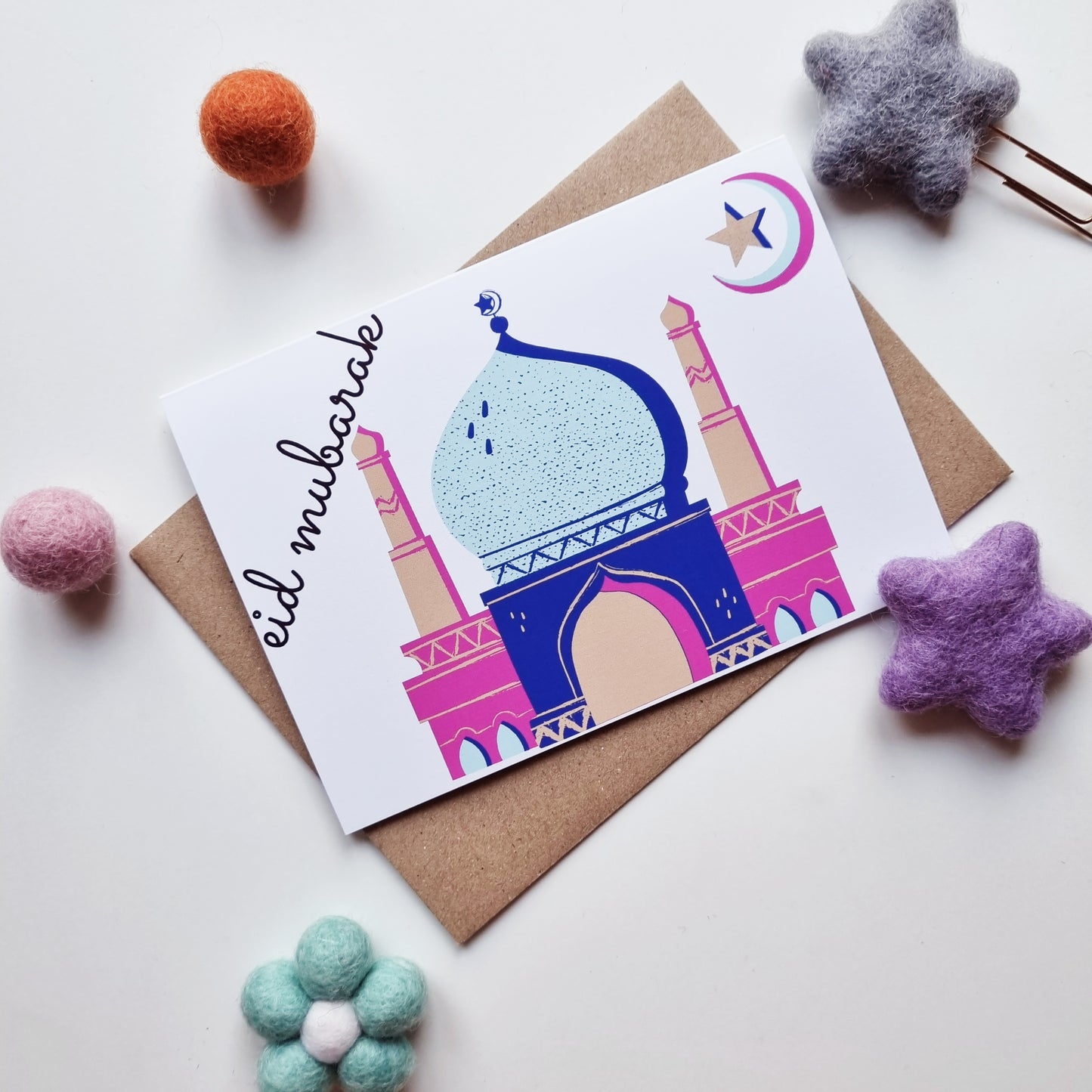 5 Eid Cards - A6 Greeting Card