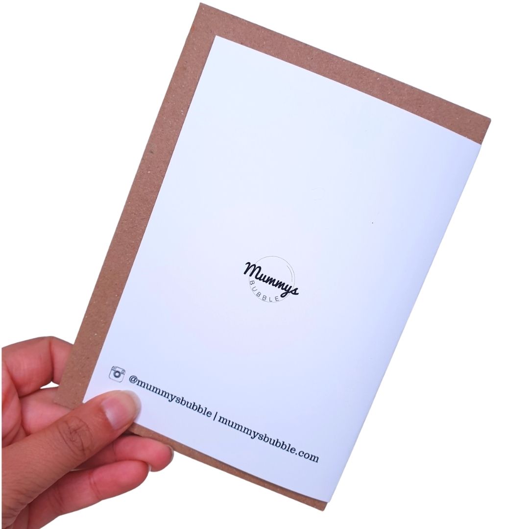 Colour Me In Teachers Book Design - A6 Greeting Card
