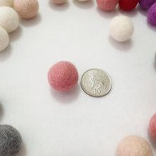 Load image into Gallery viewer, Pink Candy Pom Pom Paperclips - Felt Ball Stationary Bookmarks