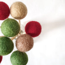 Load image into Gallery viewer, Holly Pom Pom Flowers, Felt Ball Bouquet Room Decor