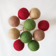 Load image into Gallery viewer, Holly Pom Pom Flowers, Felt Ball Bouquet Room Decor