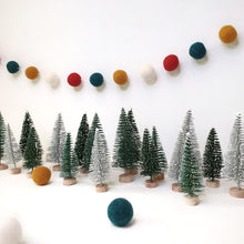 Load image into Gallery viewer, Jingle Bells Pom Pom Garland - Felt Ball Nursery Decor