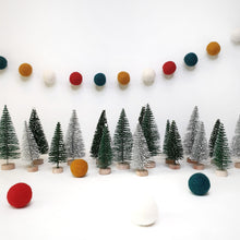 Load image into Gallery viewer, Jingle Bells Pom Pom Garland - Felt Ball Nursery Decor
