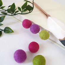 Load image into Gallery viewer, Mermaid Pom Pom Paperclips - Felt Ball Stationary Bookmarks