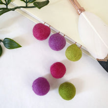 Load image into Gallery viewer, Mermaid Pom Pom Paperclips - Felt Ball Stationary Bookmarks