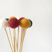 Load image into Gallery viewer, Merry Pom Pom Flowers, Felt Ball Bouquet Room Decor