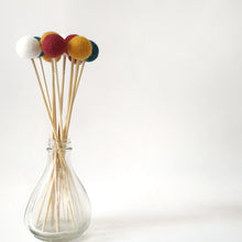 Load image into Gallery viewer, Merry Pom Pom Flowers, Felt Ball Bouquet Room Decor