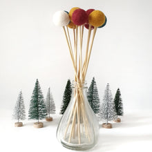 Load image into Gallery viewer, Merry Pom Pom Flowers, Felt Ball Bouquet Room Decor