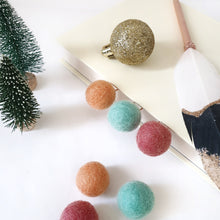 Load image into Gallery viewer, Wonderland Pom Pom Paperclips - Felt Ball Stationary Bookmarks